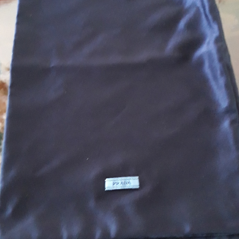 Prada Draw String Silk Accessory Or Dust Bag - image 1